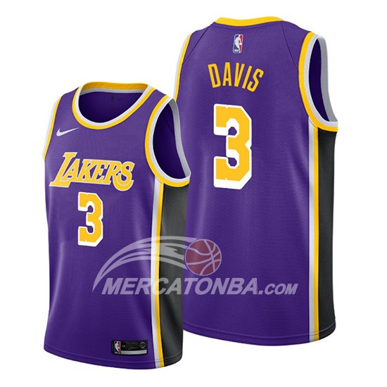 Maglia Los Angeles Lakers Anthony Davis Statement Viola